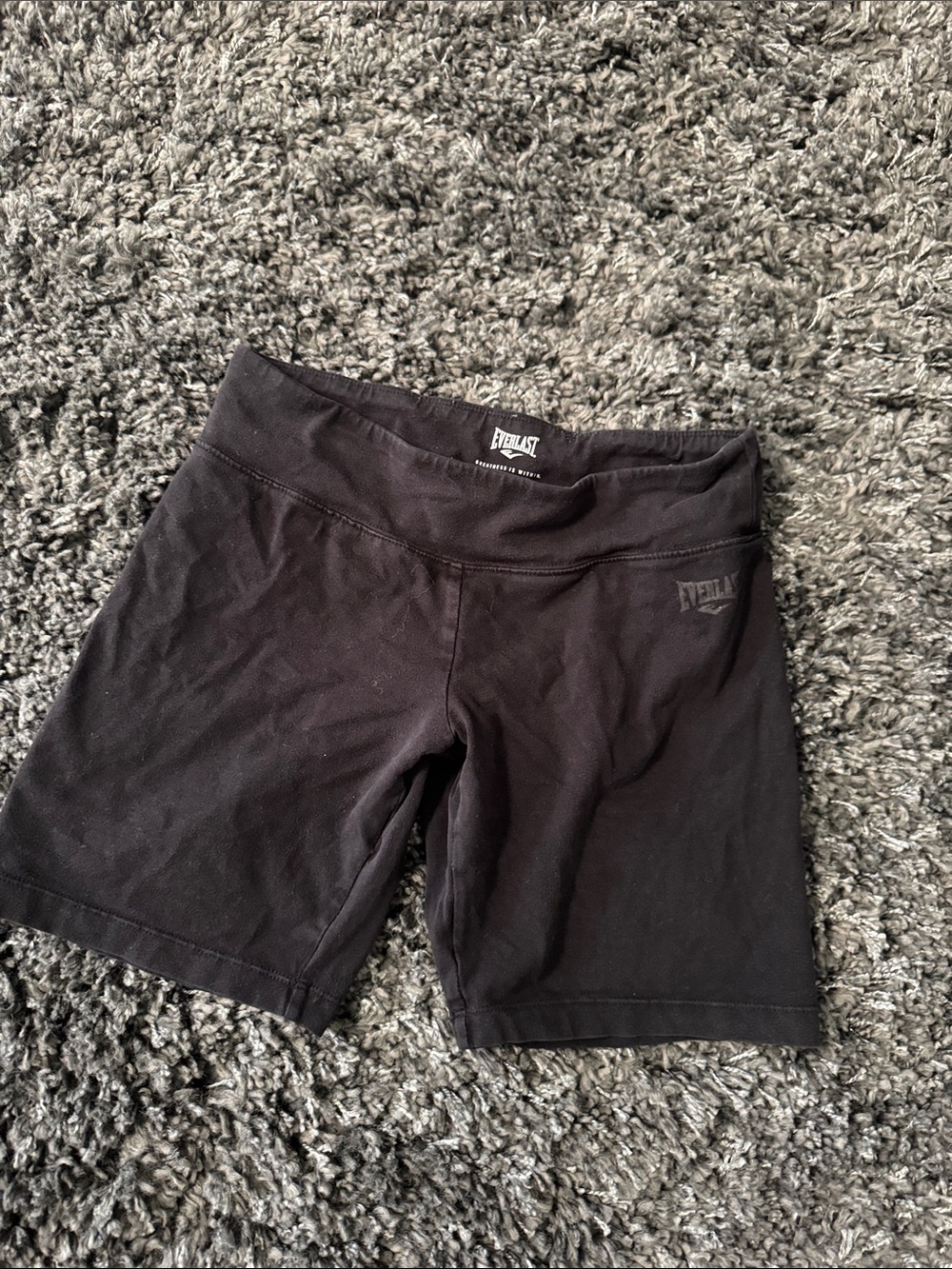 Everlast Black Bike Shorts- Size Small